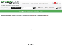 Tablet Screenshot of gamermodz.com